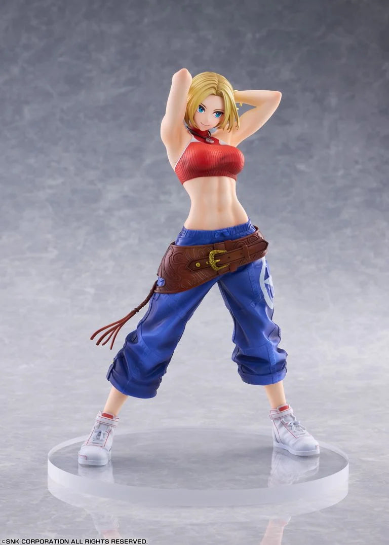 The King of Fighters XV Fighting Girls Collection Blue Mary (Limited Edition) 1/7 Scale Figure