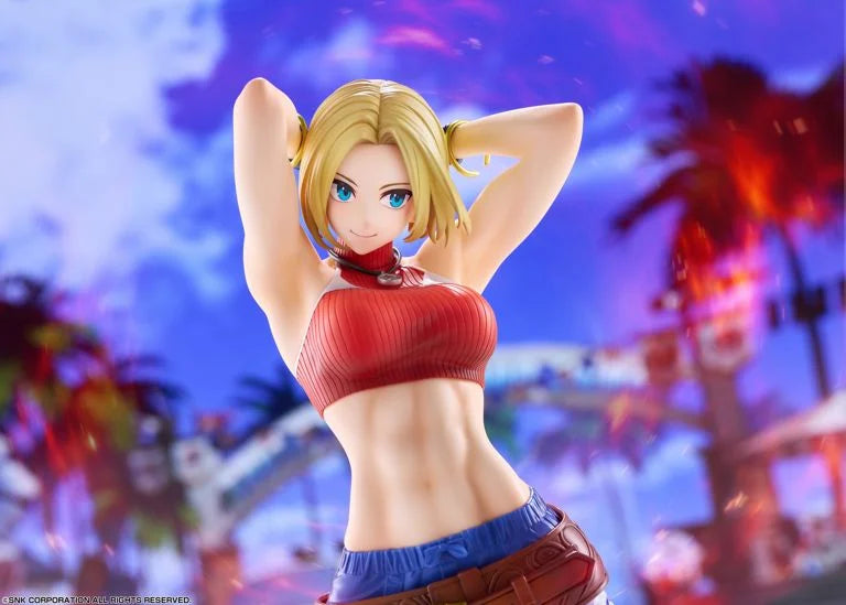 The King of Fighters XV Fighting Girls Collection Blue Mary (Limited Edition) 1/7 Scale Figure