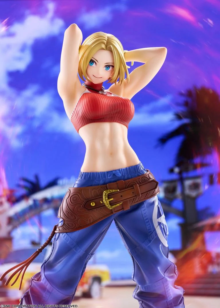 The King of Fighters XV Fighting Girls Collection Blue Mary (Limited Edition) 1/7 Scale Figure