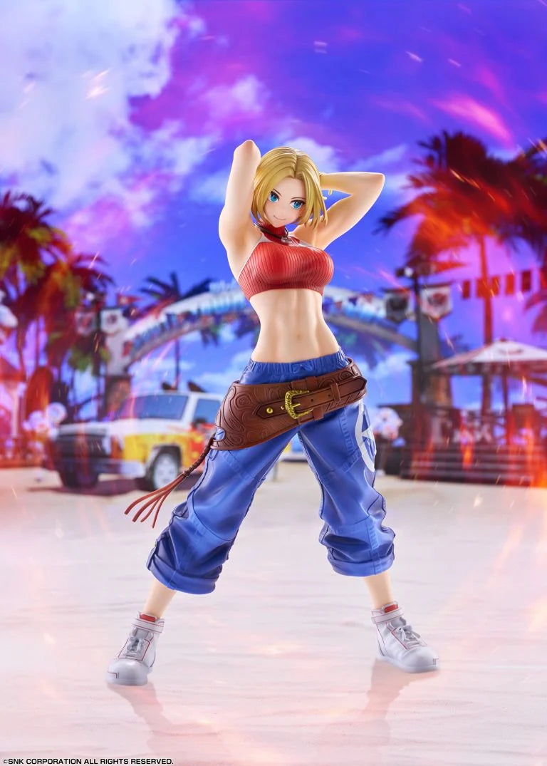 The King of Fighters XV Fighting Girls Collection Blue Mary (Limited Edition) 1/7 Scale Figure