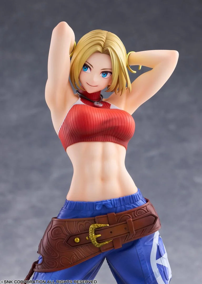 The King of Fighters XV Fighting Girls Collection Blue Mary 1/7 Scale Figure