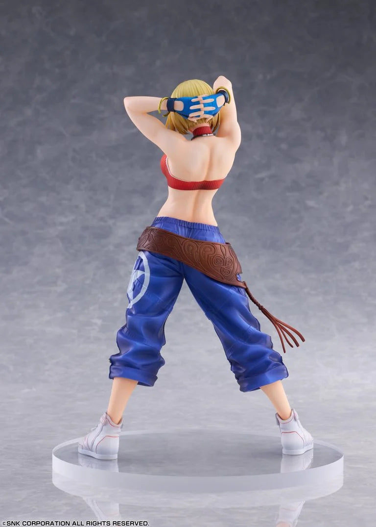 The King of Fighters XV Fighting Girls Collection Blue Mary 1/7 Scale Figure