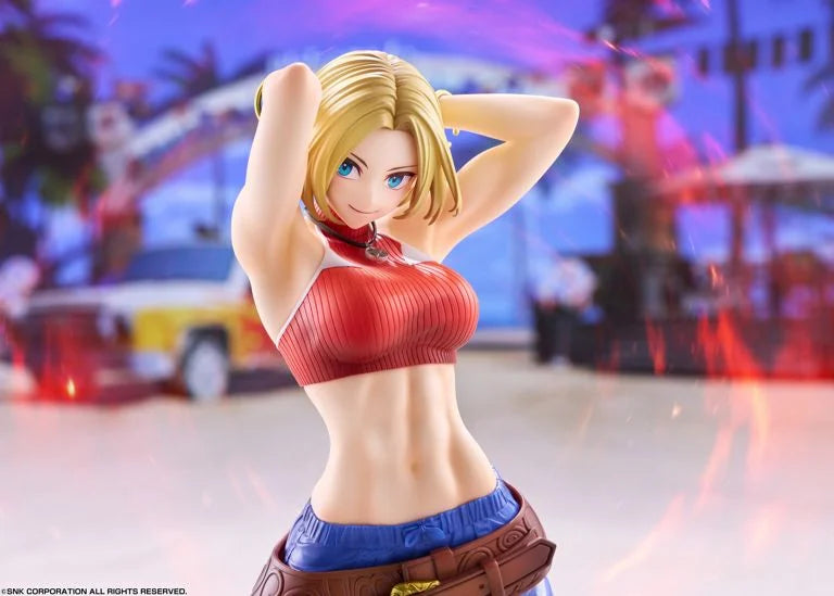 The King of Fighters XV Fighting Girls Collection Blue Mary 1/7 Scale Figure