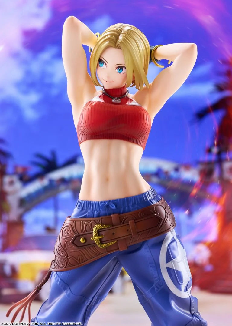 The King of Fighters XV Fighting Girls Collection Blue Mary 1/7 Scale Figure