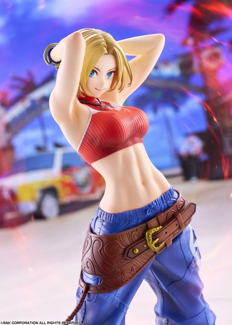 The King of Fighters XV Fighting Girls Collection Blue Mary 1/7 Scale Figure