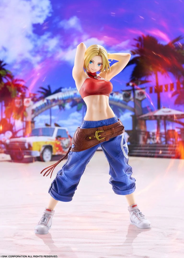 The King of Fighters XV Fighting Girls Collection Blue Mary 1/7 Scale Figure