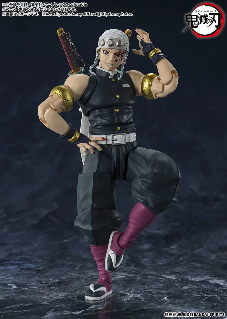Demon Slayer Kimetsu no Yaiba S.H.Figuarts Tengen Uzui Action Figure
