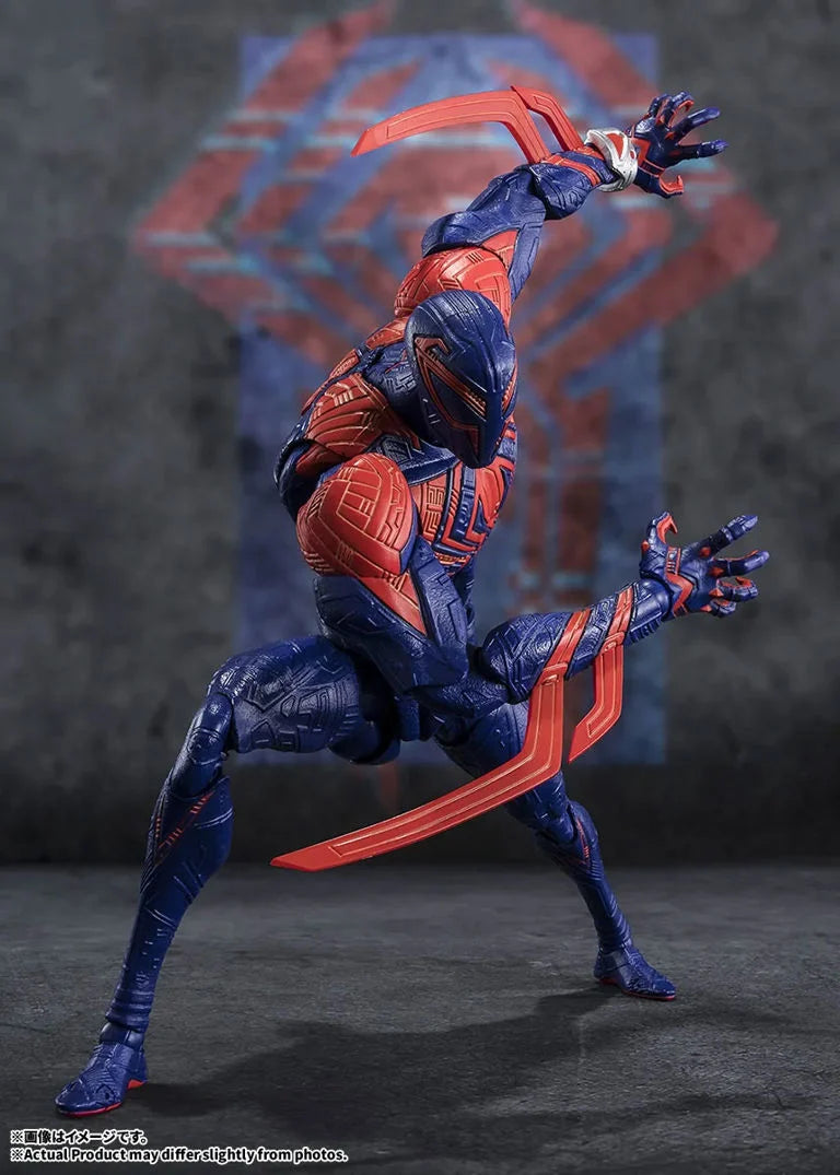 Spider-Man Across the Spider-Verse S.H.Figuarts Spider-Man 2099 (928 Warden of the Multiverse) Action Figure