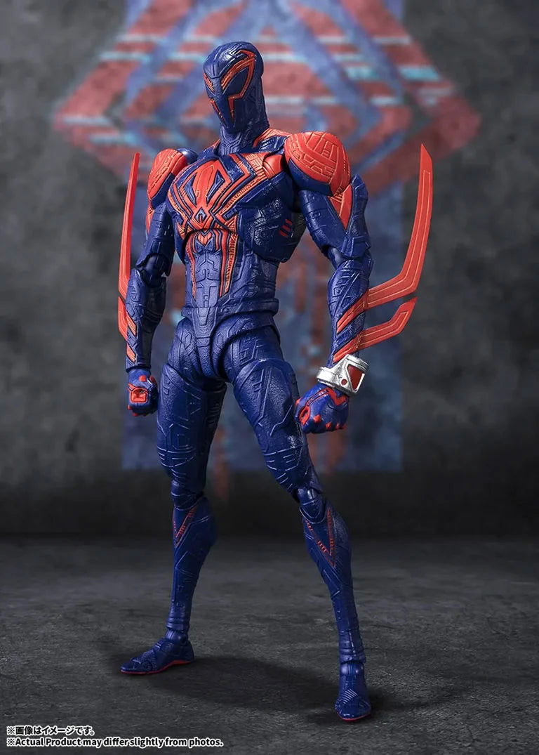 Spider-Man Across the Spider-Verse S.H.Figuarts Spider-Man 2099 (928 Warden of the Multiverse) Action Figure