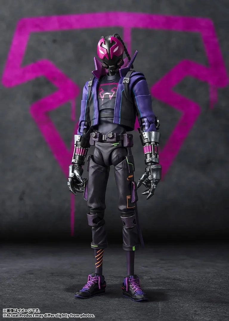Spider-Man Across the Spider-Verse S.H.Figuarts Miles G. Morales (42 Miles on the Prowler's Path) Action Figure