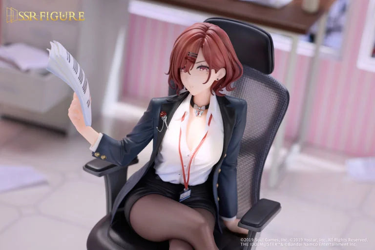 The Idolmaster Shiny Colors x Mahjong Soul SSR Figure Higuchi Madoka (Leisurely Grace Ver.) 1/7 Scale Figure
