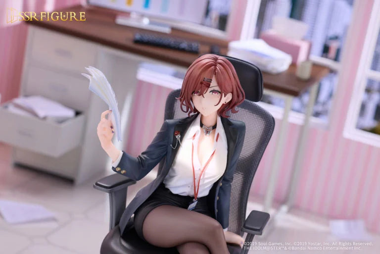 The Idolmaster Shiny Colors x Mahjong Soul SSR Figure Higuchi Madoka (Leisurely Grace Ver.) 1/7 Scale Figure