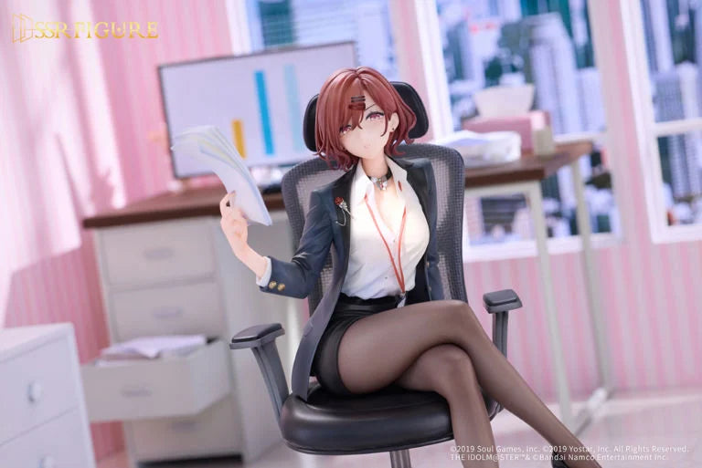 The Idolmaster Shiny Colors x Mahjong Soul SSR Figure Higuchi Madoka (Leisurely Grace Ver.) 1/7 Scale Figure