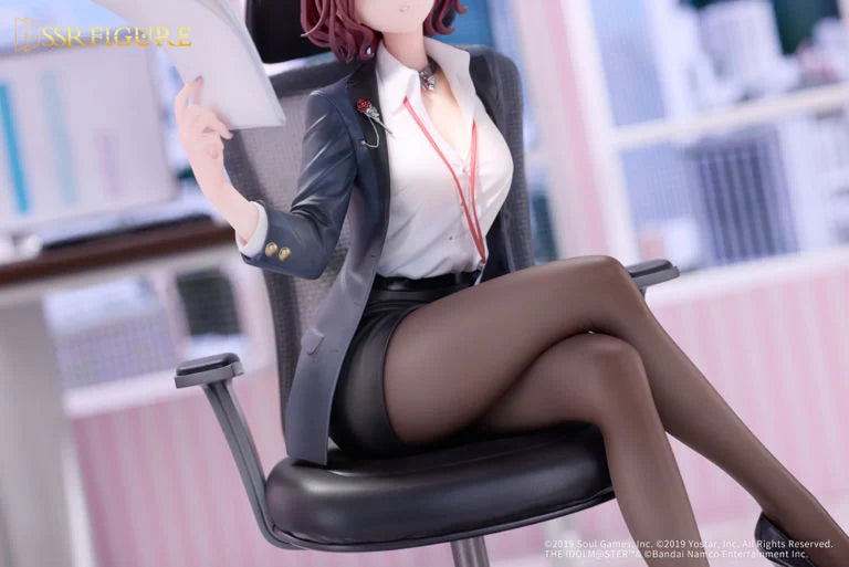 The Idolmaster Shiny Colors x Mahjong Soul SSR Figure Higuchi Madoka (Leisurely Grace Ver.) 1/7 Scale Figure