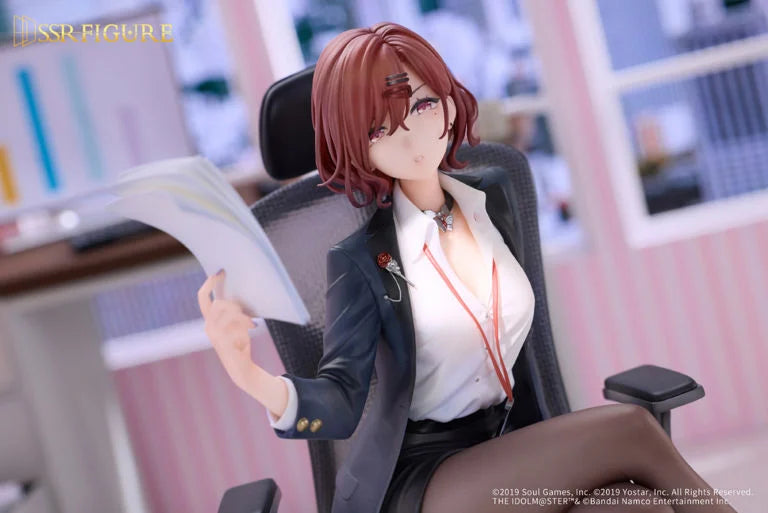The Idolmaster Shiny Colors x Mahjong Soul SSR Figure Higuchi Madoka (Leisurely Grace Ver.) 1/7 Scale Figure