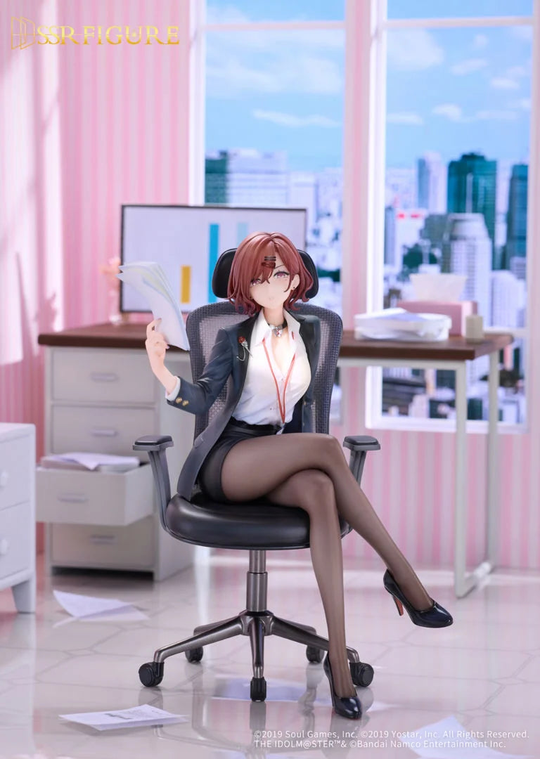 The Idolmaster Shiny Colors x Mahjong Soul SSR Figure Higuchi Madoka (Leisurely Grace Ver.) 1/7 Scale Figure