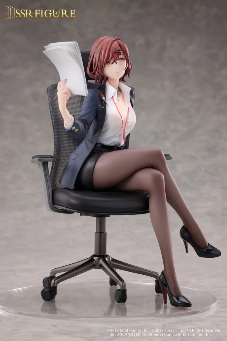 The Idolmaster Shiny Colors x Mahjong Soul SSR Figure Higuchi Madoka (Leisurely Grace Ver.) 1/7 Scale Figure