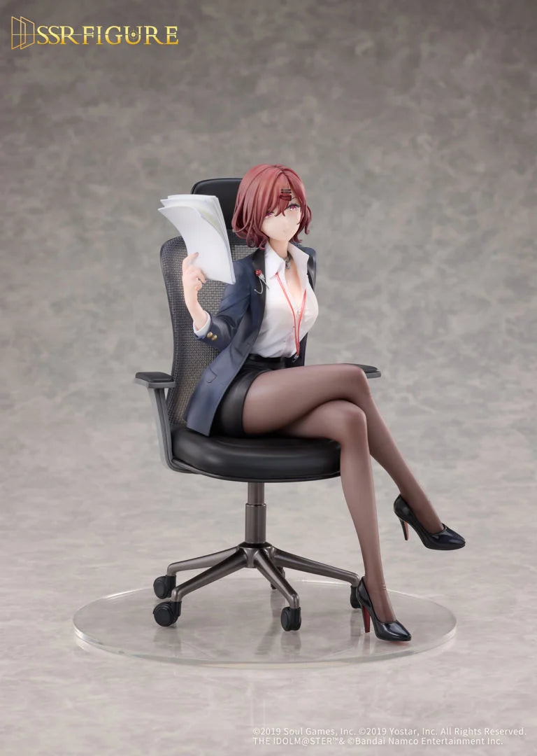 The Idolmaster Shiny Colors x Mahjong Soul SSR Figure Higuchi Madoka (Leisurely Grace Ver.) 1/7 Scale Figure