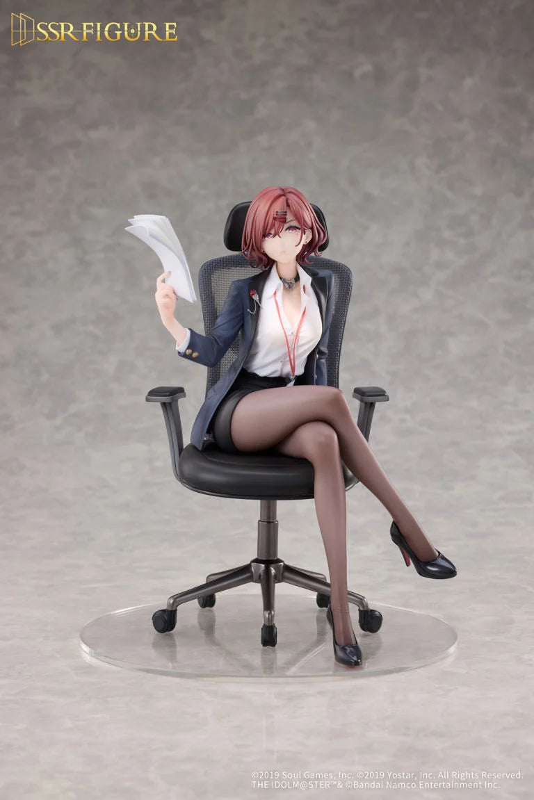 The Idolmaster Shiny Colors x Mahjong Soul SSR Figure Higuchi Madoka (Leisurely Grace Ver.) 1/7 Scale Figure