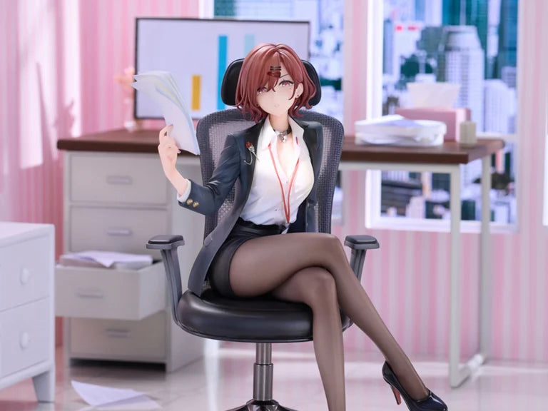 The Idolmaster Shiny Colors x Mahjong Soul SSR Figure Higuchi Madoka (Leisurely Grace Ver.) 1/7 Scale Figure