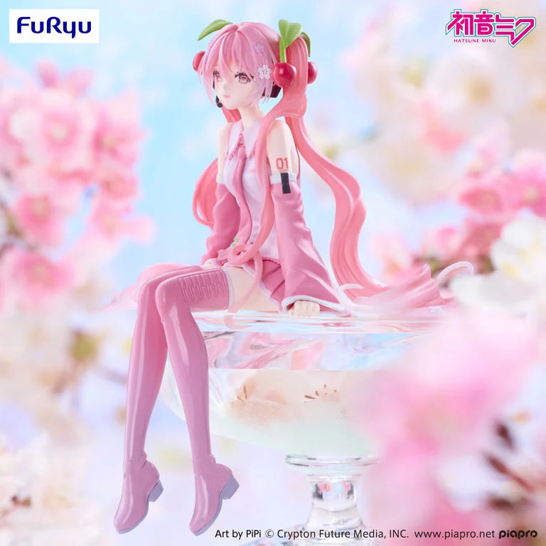 Vocaloid Sakura Miku (2026 Smile Ver.) Noodle Stopper Figure