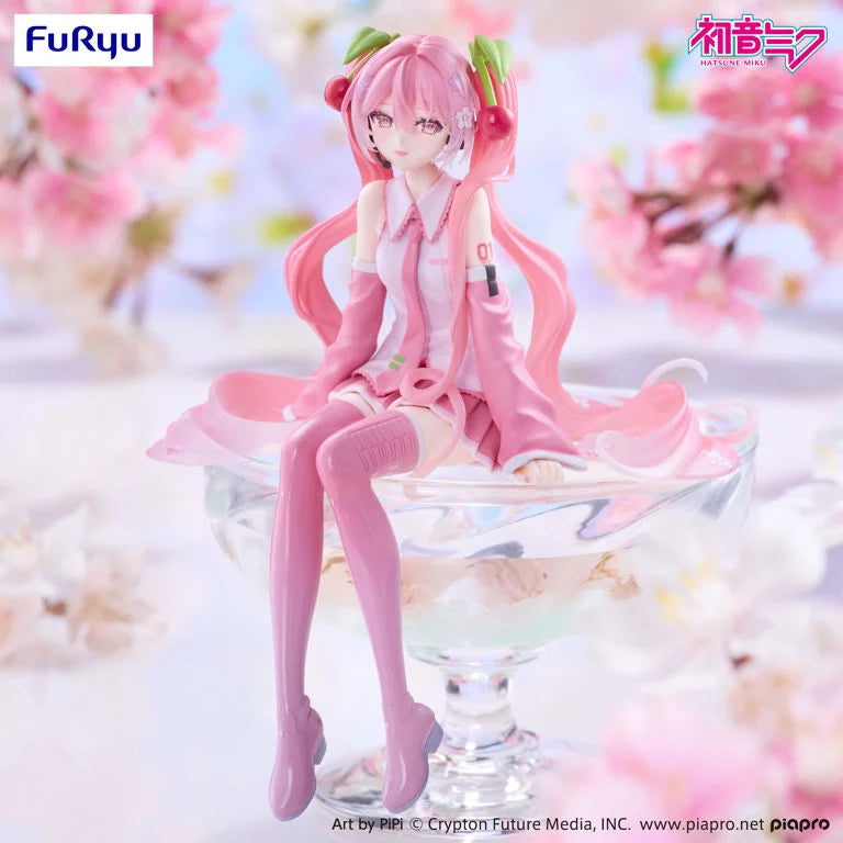 Vocaloid Sakura Miku (2026 Smile Ver.) Noodle Stopper Figure