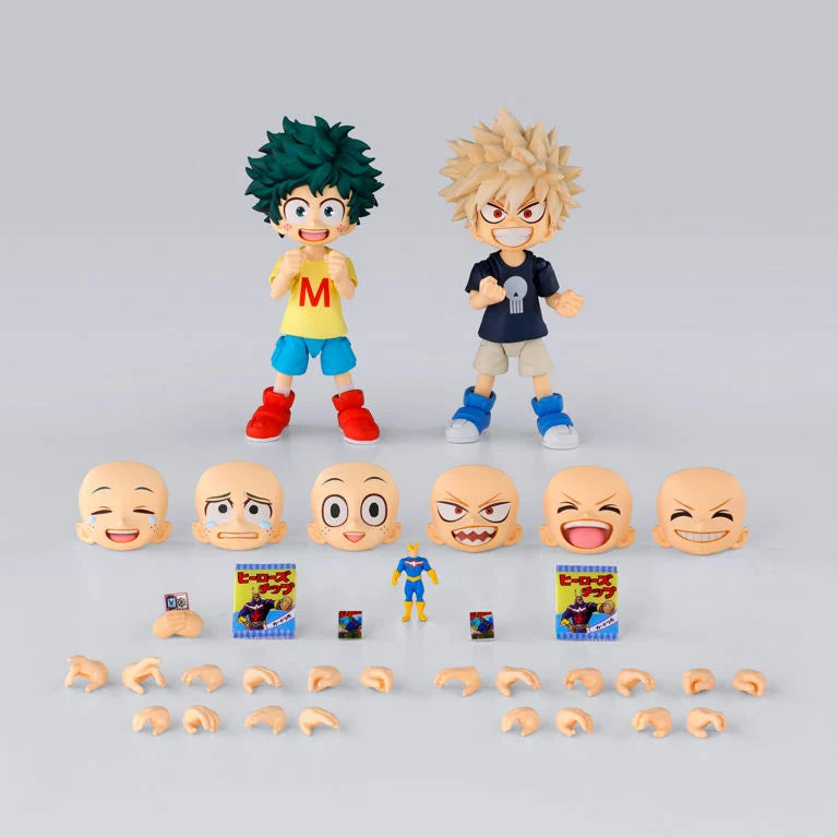 My Hero Academia S.H.Figuarts Izuku Midoriya & Katsuki Bakugo (Childhood Set) Action Figure Set