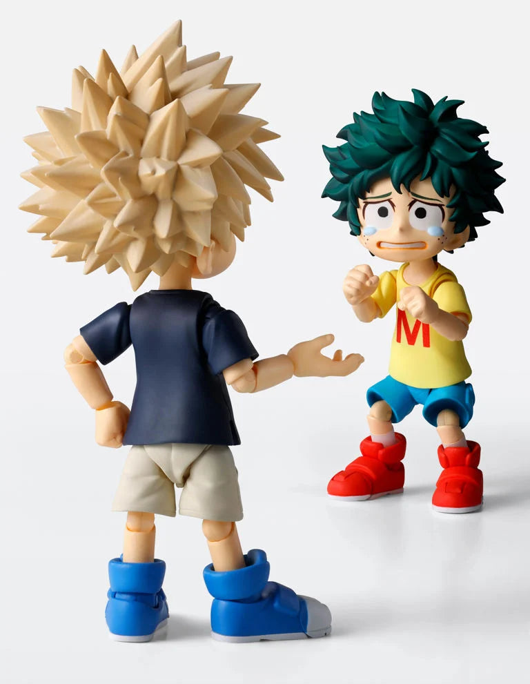 My Hero Academia S.H.Figuarts Izuku Midoriya & Katsuki Bakugo (Childhood Set) Action Figure Set