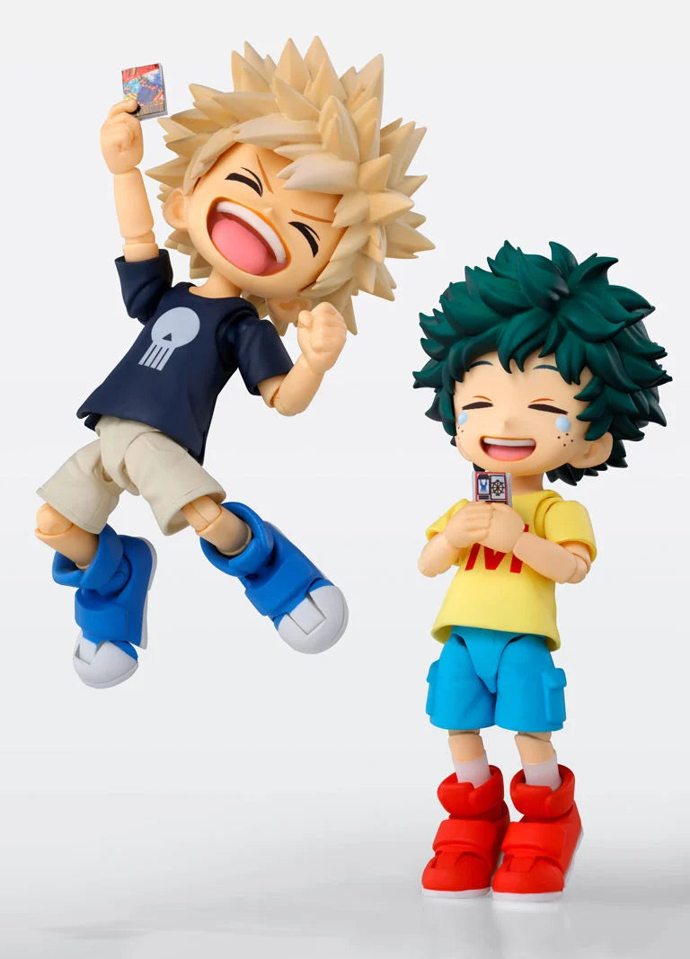 My Hero Academia S.H.Figuarts Izuku Midoriya & Katsuki Bakugo (Childhood Set) Action Figure Set