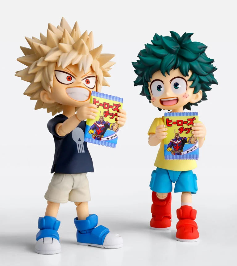 My Hero Academia S.H.Figuarts Izuku Midoriya & Katsuki Bakugo (Childhood Set) Action Figure Set