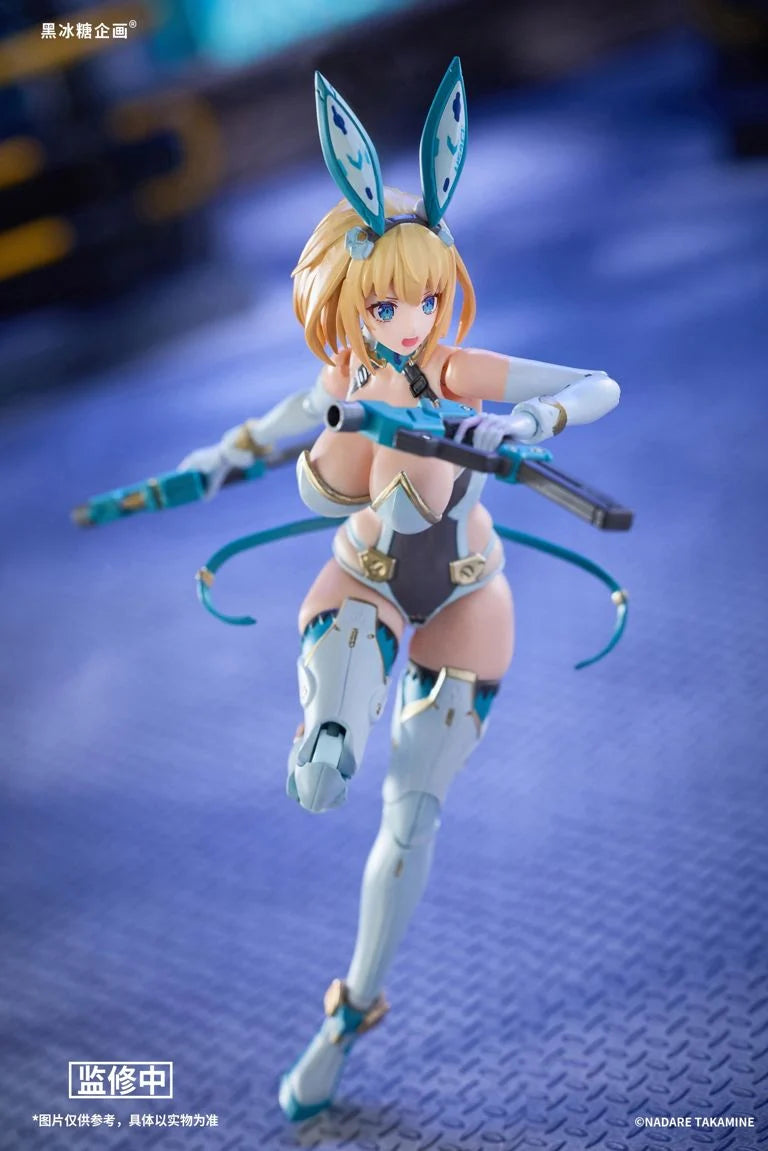 Black Rock Candy Project Bunny Suit Planning Sophia F. Shirring (Light Blue Hoodie Ver.) 1/12 Scale Action Figure