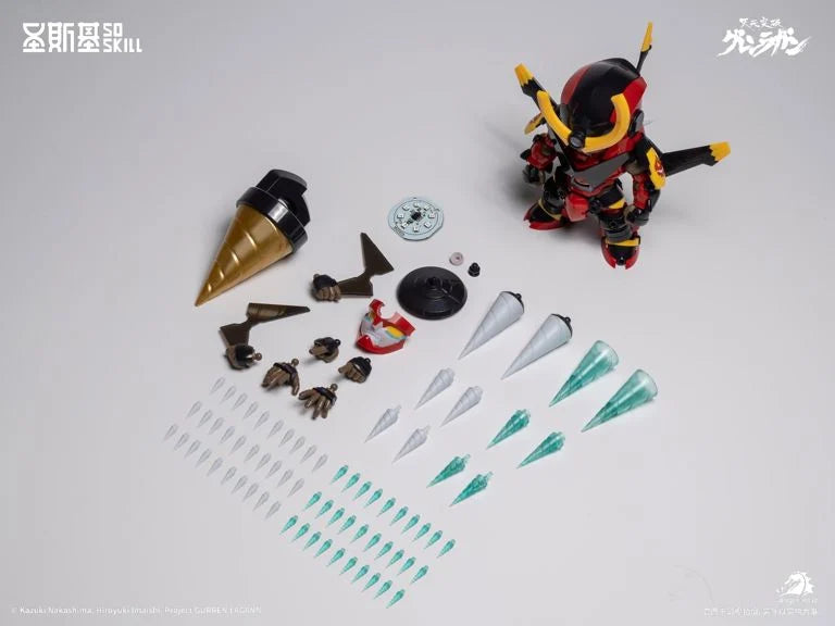 Tengen Toppa Gurren Lagann SSK-TTGL-01 Gurren Lagann (Chibi Ver.) 1/12 Scale Model Kit