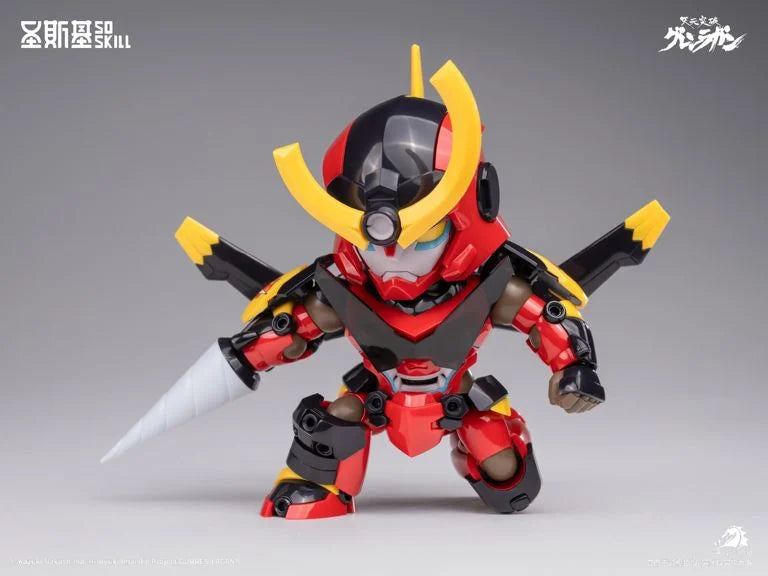Tengen Toppa Gurren Lagann SSK-TTGL-01 Gurren Lagann (Chibi Ver.) 1/12 Scale Model Kit