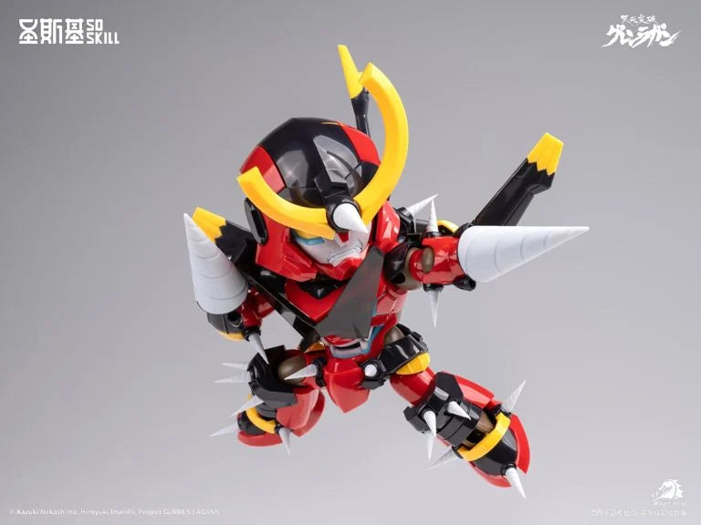 Tengen Toppa Gurren Lagann SSK-TTGL-01 Gurren Lagann (Chibi Ver.) 1/12 Scale Model Kit