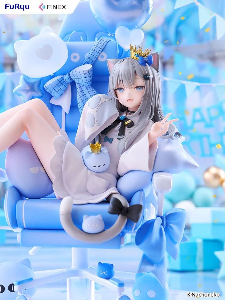 Amashiro Natsuki Illustration F Nex Nachoneko (Birthday Ver.) 1/7 Scale Figure