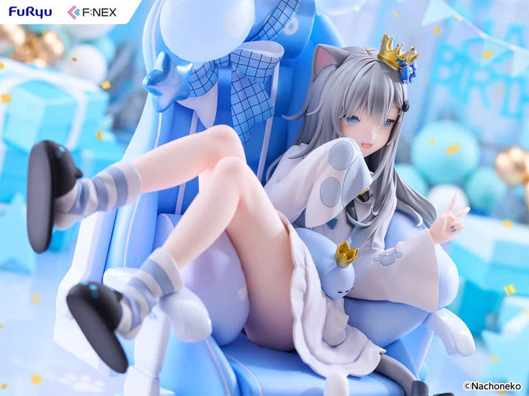 Amashiro Natsuki Illustration F Nex Nachoneko (Birthday Ver.) 1/7 Scale Figure