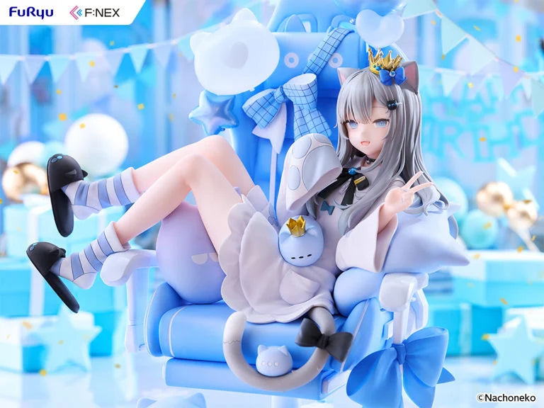 Amashiro Natsuki Illustration F Nex Nachoneko (Birthday Ver.) 1/7 Scale Figure