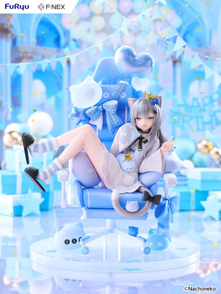Amashiro Natsuki Illustration F Nex Nachoneko (Birthday Ver.) 1/7 Scale Figure