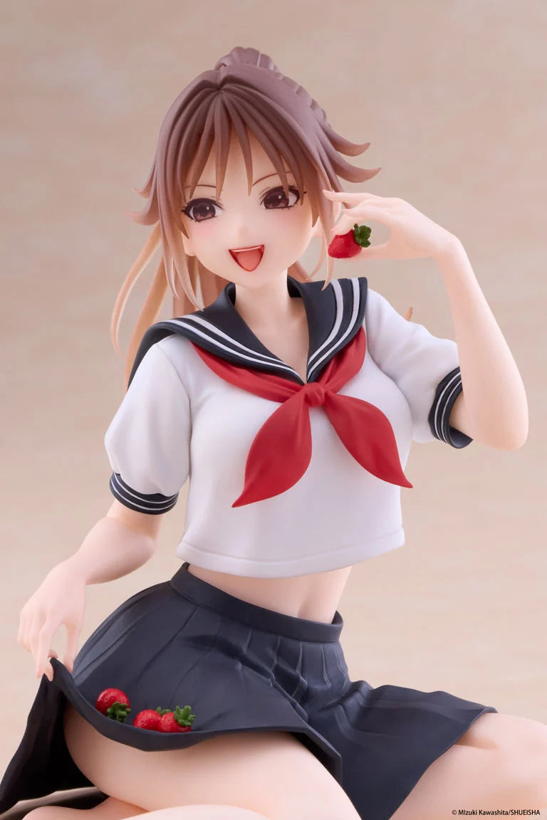 Strawberry 100% Desktop Cute Satsuki Kitaoji (School Uniform Ver.) Figure