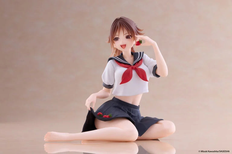 Strawberry 100% Desktop Cute Satsuki Kitaoji (School Uniform Ver.) Figure