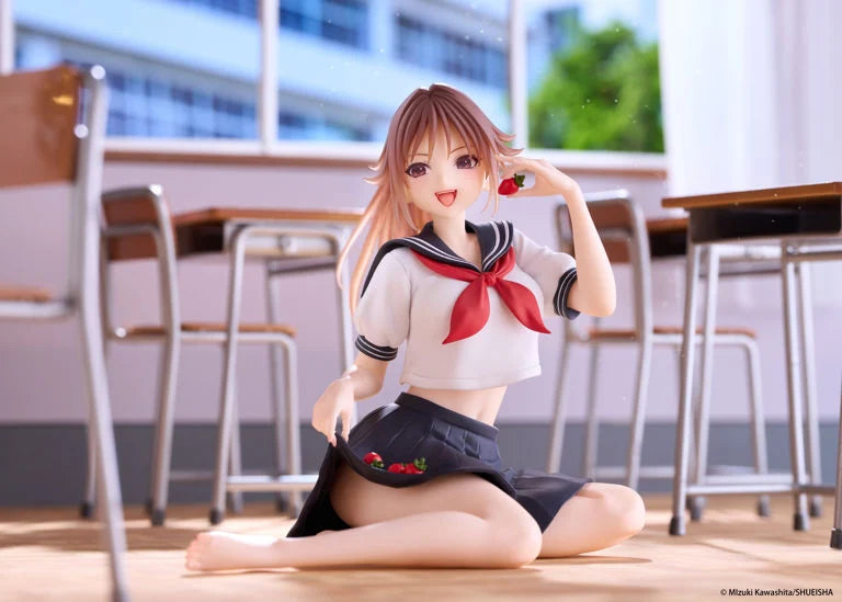 Strawberry 100% Desktop Cute Satsuki Kitaoji (School Uniform Ver.) Figure