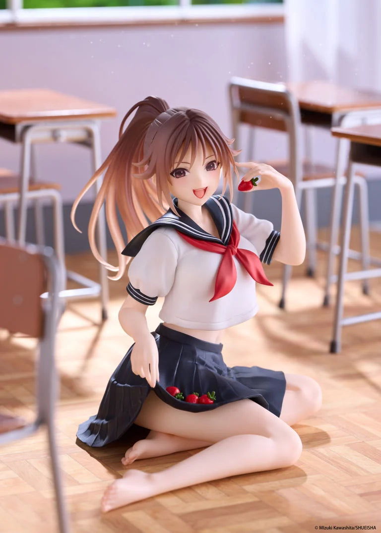 Strawberry 100% Desktop Cute Satsuki Kitaoji (School Uniform Ver.) Figure