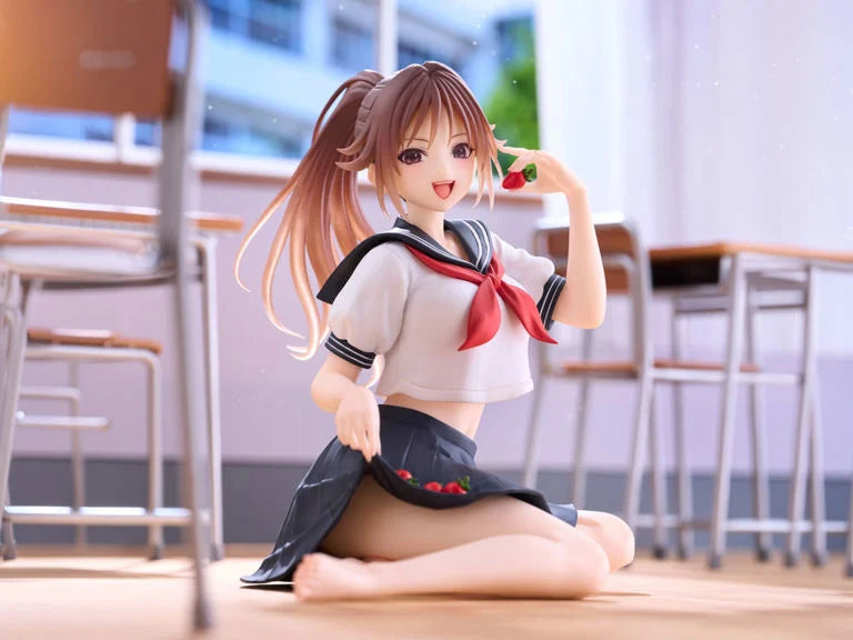 Strawberry 100% Desktop Cute Satsuki Kitaoji (School Uniform Ver.) Figure
