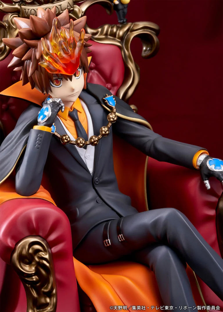 Katekyo Hitman Reborn! Tsunayoshi Sawada & Reborn Figure