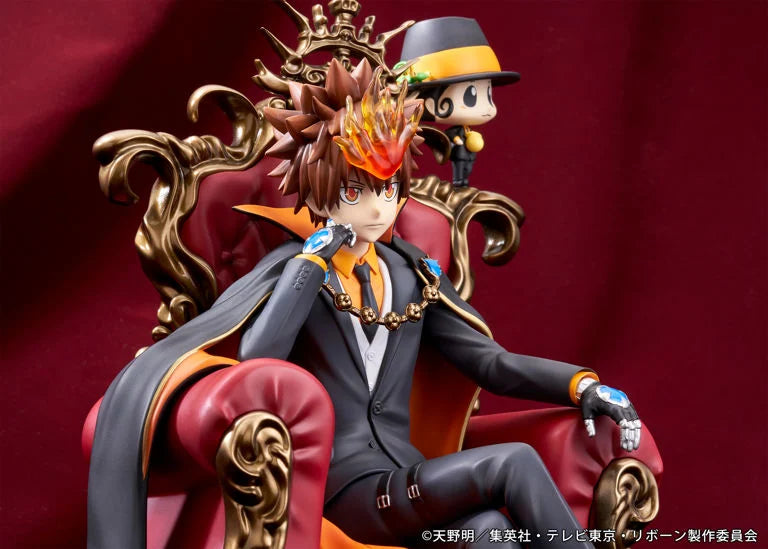 Katekyo Hitman Reborn! Tsunayoshi Sawada & Reborn Figure