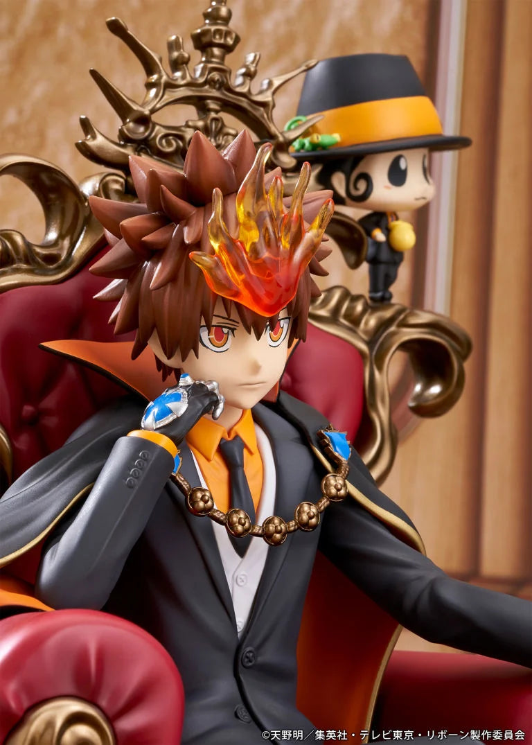 Katekyo Hitman Reborn! Tsunayoshi Sawada & Reborn Figure