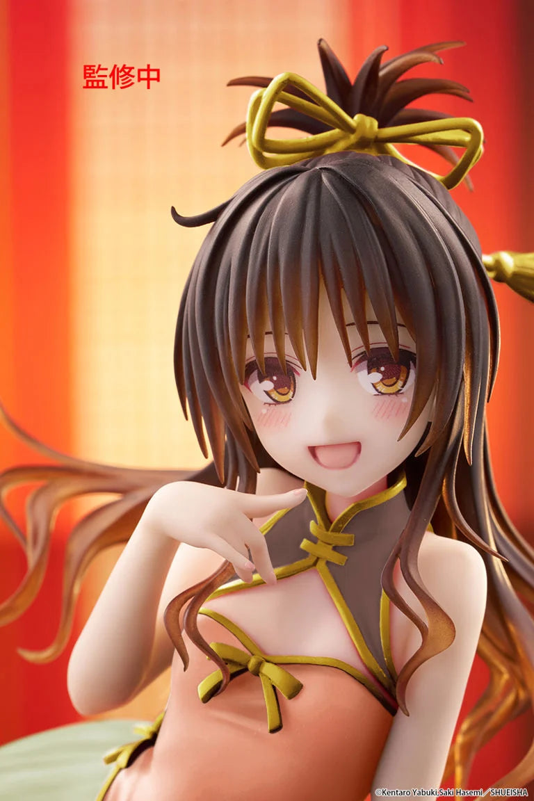 To Love-Ru Darkness Desktop Cute Mikan Yuki (Chinese Dress Ver.) Figure (Renewal)
