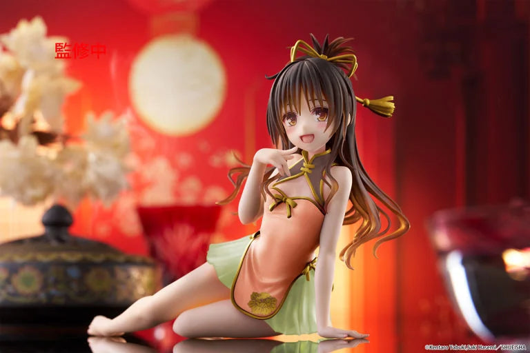 To Love-Ru Darkness Desktop Cute Mikan Yuki (Chinese Dress Ver.) Figure (Renewal)