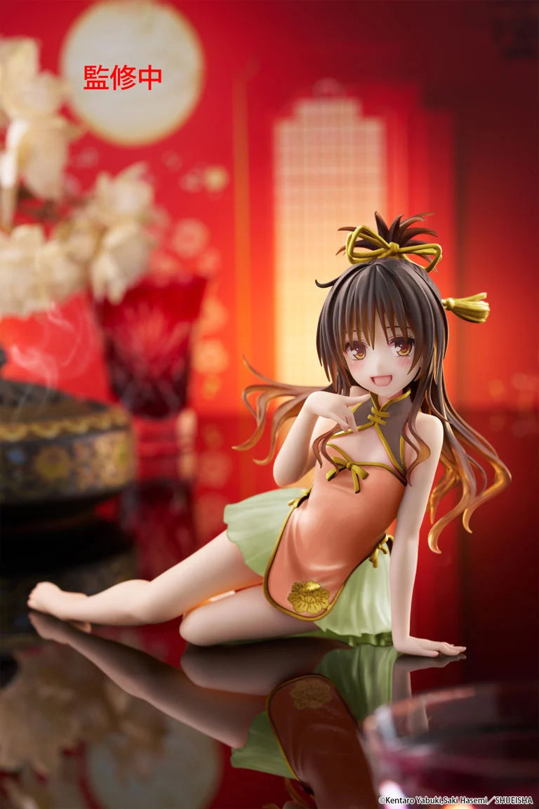 To Love-Ru Darkness Desktop Cute Mikan Yuki (Chinese Dress Ver.) Figure (Renewal)