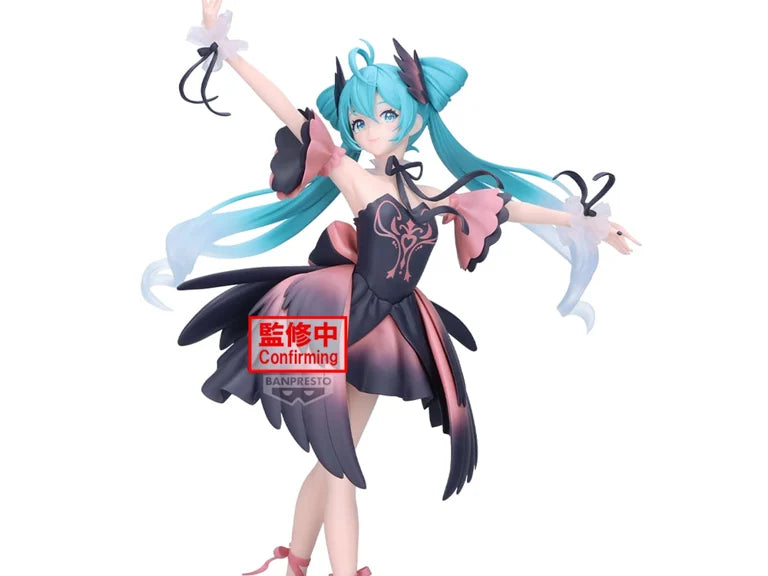 Vocaloid Banpresto Evolve Hatsune Miku (Classical Tuning from Ballet - Swan Lake) (Black Swan Ver.) Figure